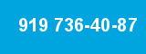 919 736-40-87